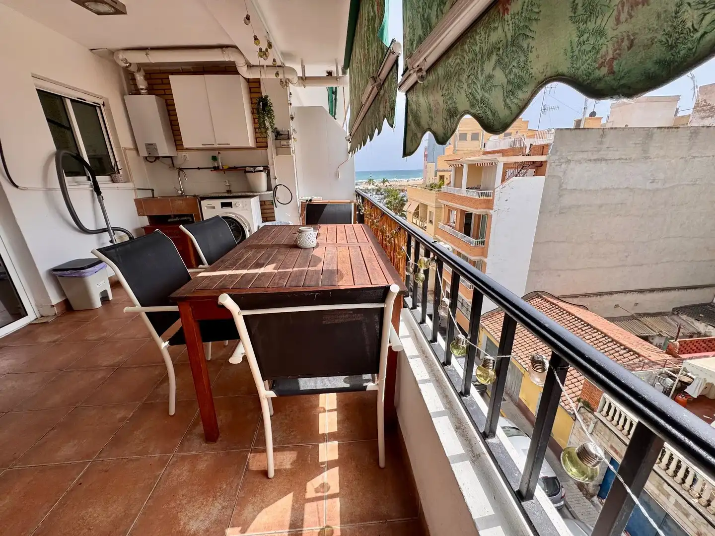 Terraza de Apartamento en venta en Sagunto / Sagunt con Aire acondicionado