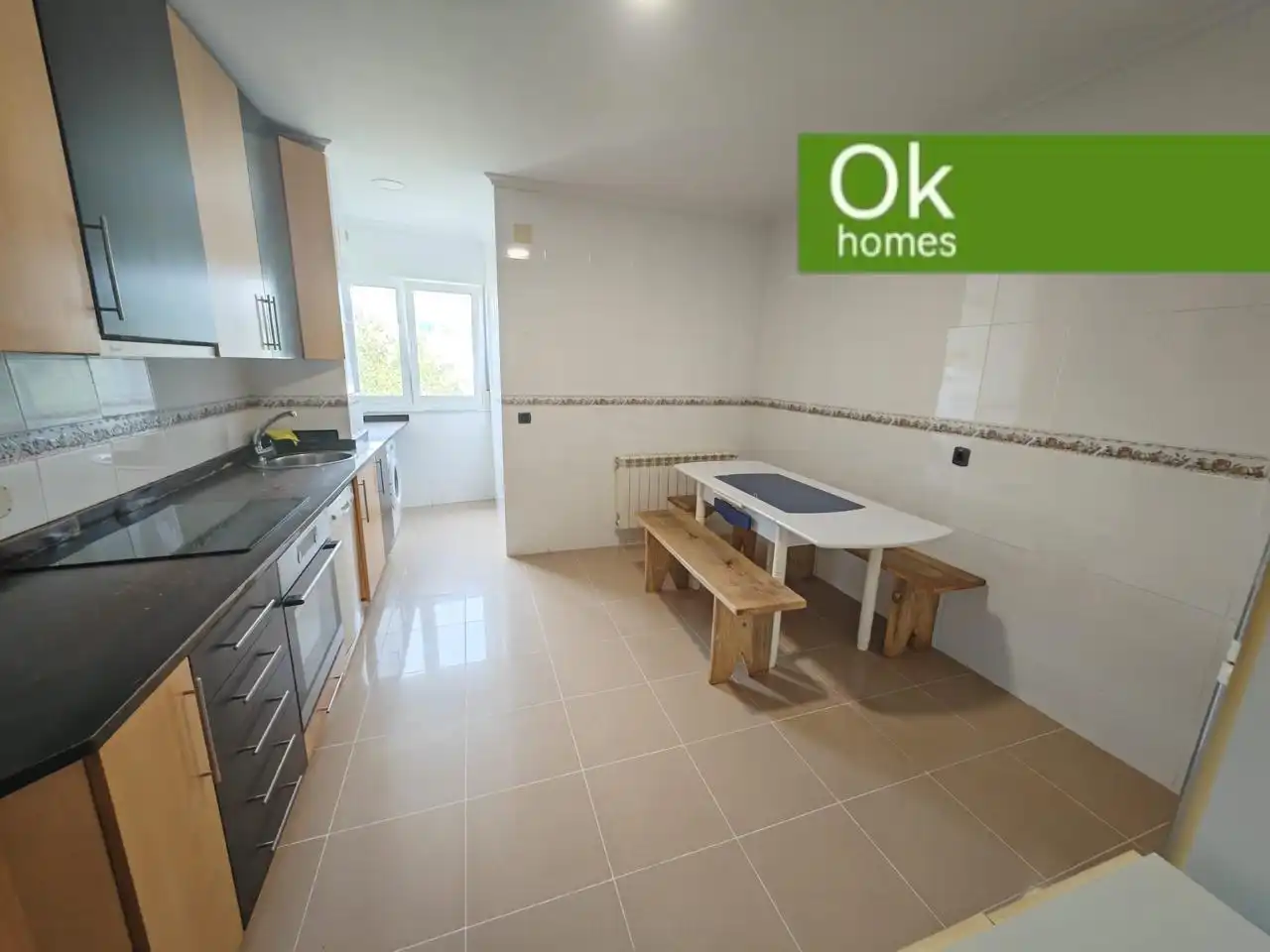 Kitchen of Flat for sale in Baralla  with Heating, Parquet flooring and Storage room