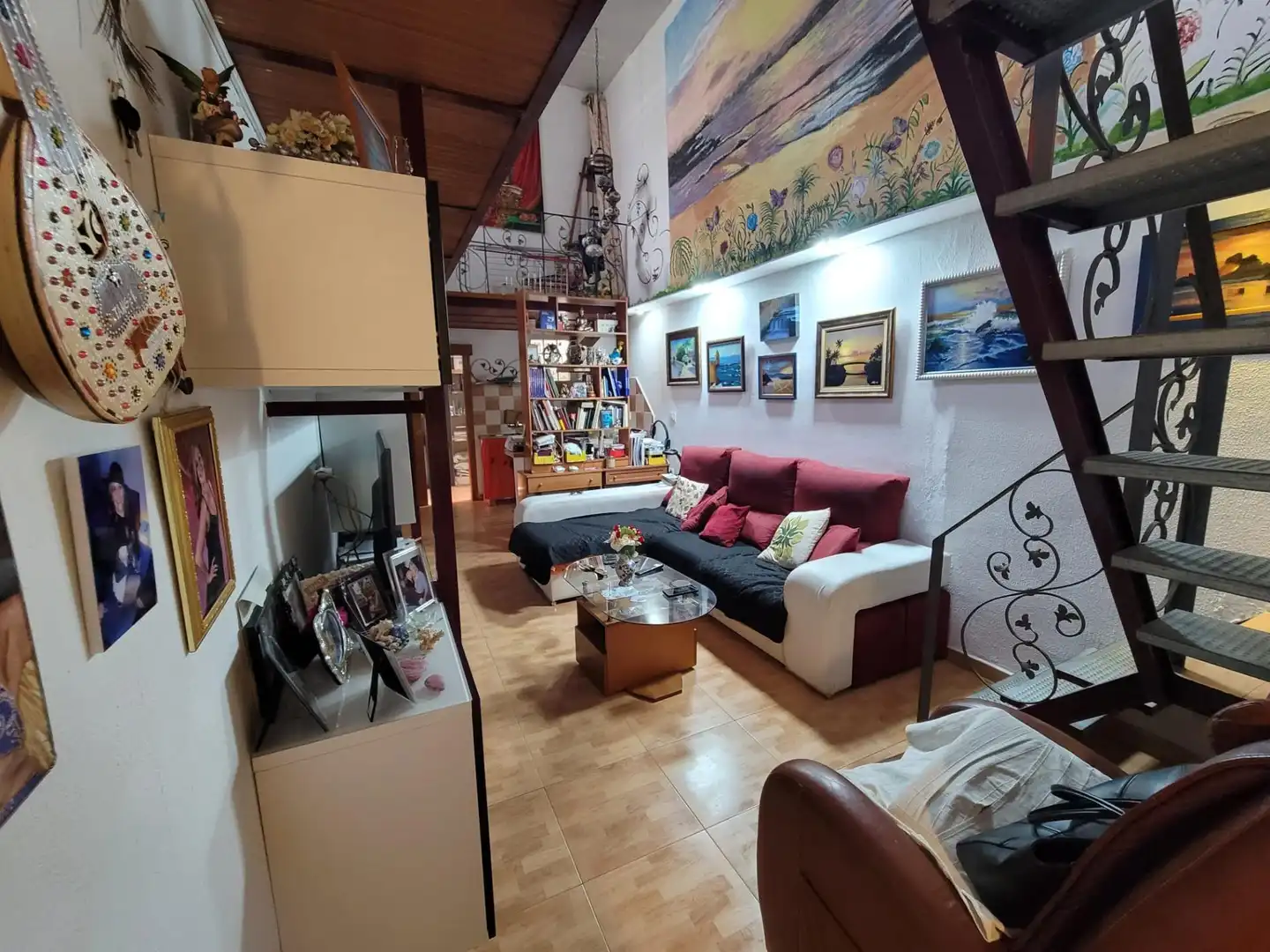 Sala de estar de Piso en venta en Cádiz