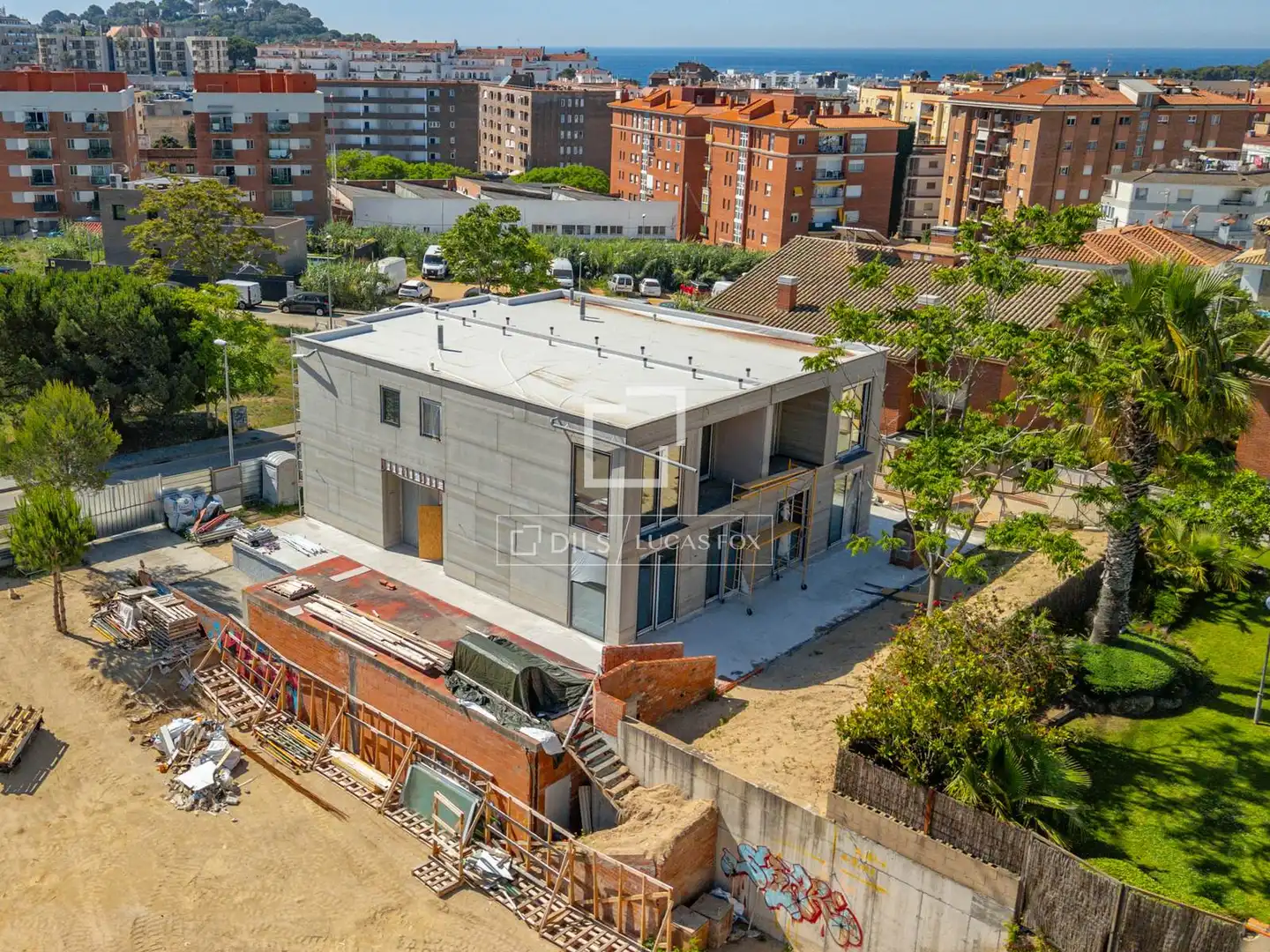 Vista exterior de Casa o chalet en venta en Lloret de Mar con Aire acondicionado, Calefacción y Trastero