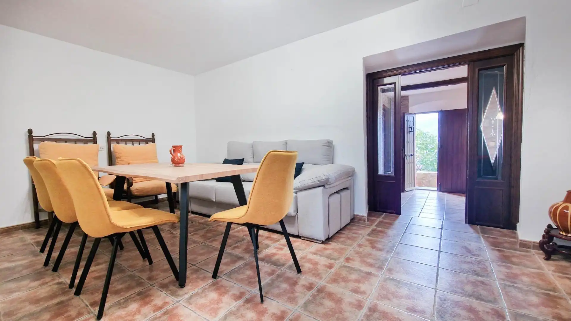 Comedor de Casa o chalet en venta en Nogales con Calefacción, Jardín privado y Terraza
