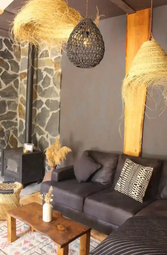 Sala d'estar de Finca rústica en venda en Albuñuelas amb Aire condicionat