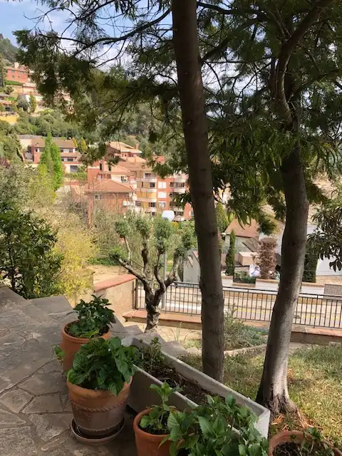 Vista exterior de Casa o xalet en venda en La Palma de Cervelló amb Aire condicionat, Calefacció i Jardí privat