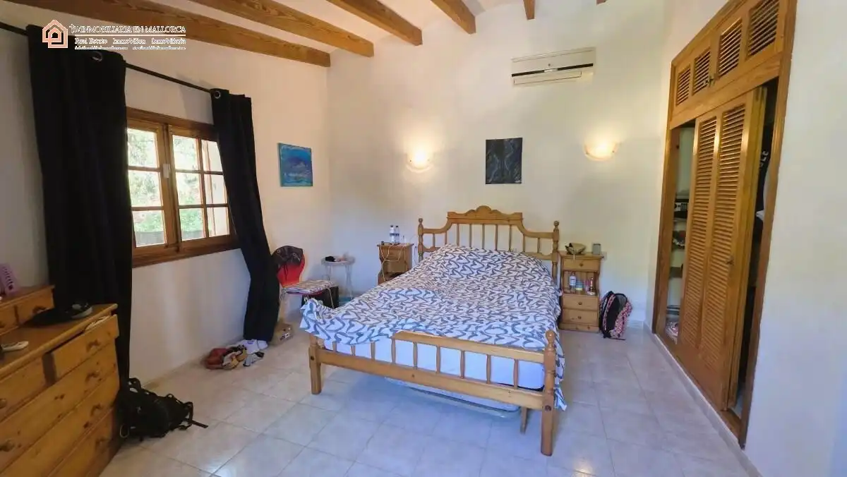 Dormitori de Finca rústica en venda en Sóller amb Aire condicionat, Calefacció i Jardí privat