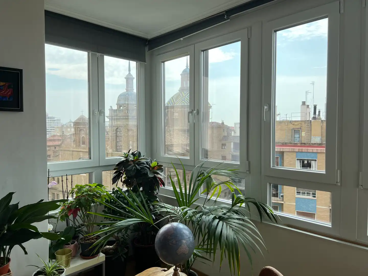 Balcony of Flat for sale in Zaragoza  with Air Conditioner, Heating and Parquet flooring