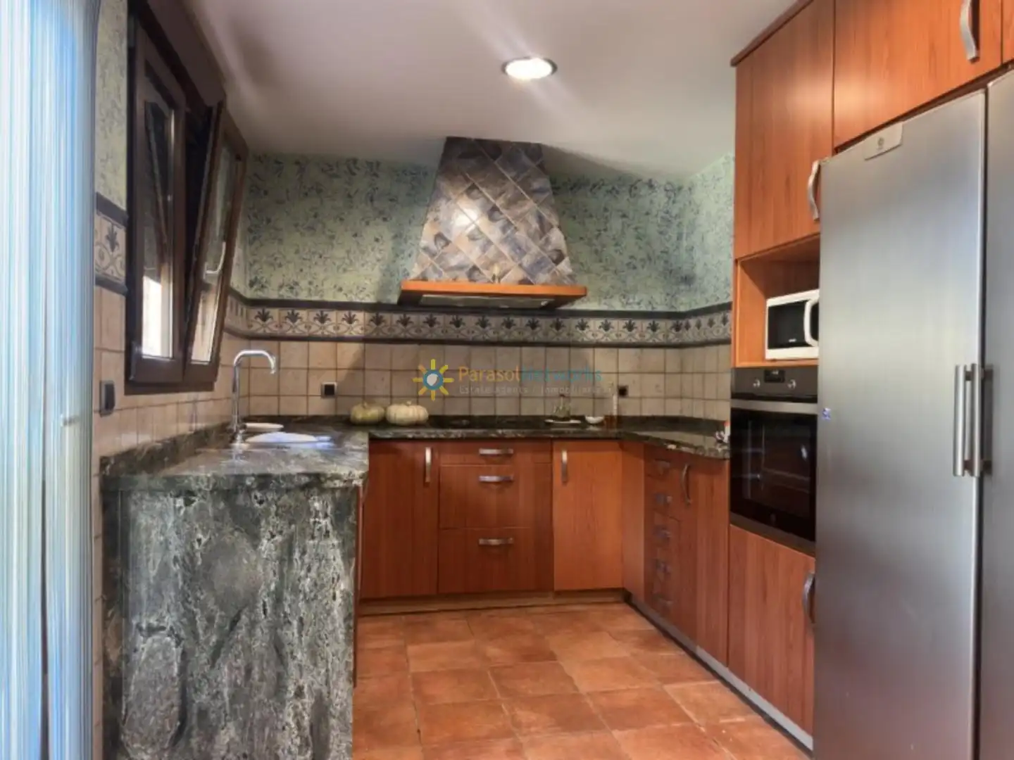 Cocina de Casa o chalet en venta en Albaida con Aire acondicionado, Jardín privado y Terraza