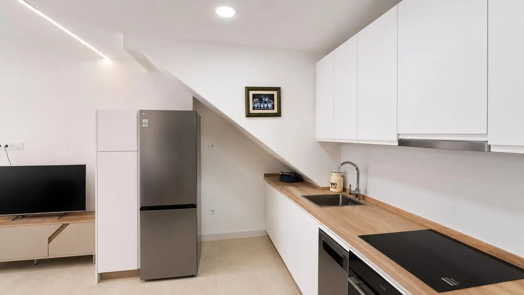 Cocina de Dúplex de alquiler en Málaga