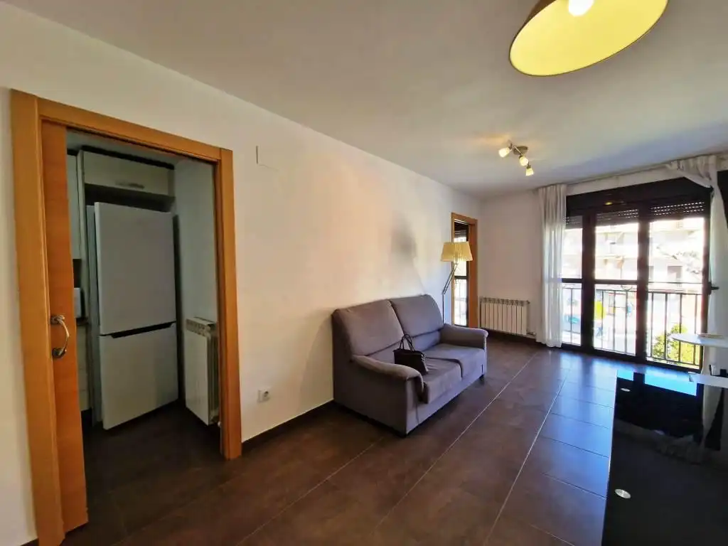 Sala d'estar de Pis en venda en Tamarite de Litera amb Calefacció, Terrassa i Balcó
