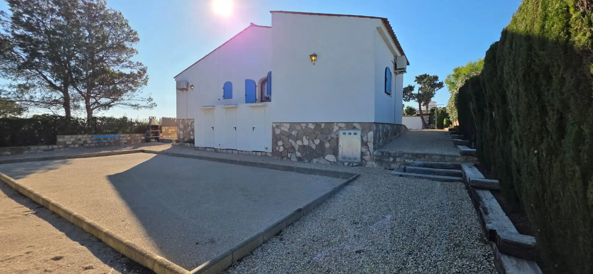 Vista exterior de Casa o chalet en venta en L'Ametlla de Mar  con Aire acondicionado, Jardín privado y Terraza