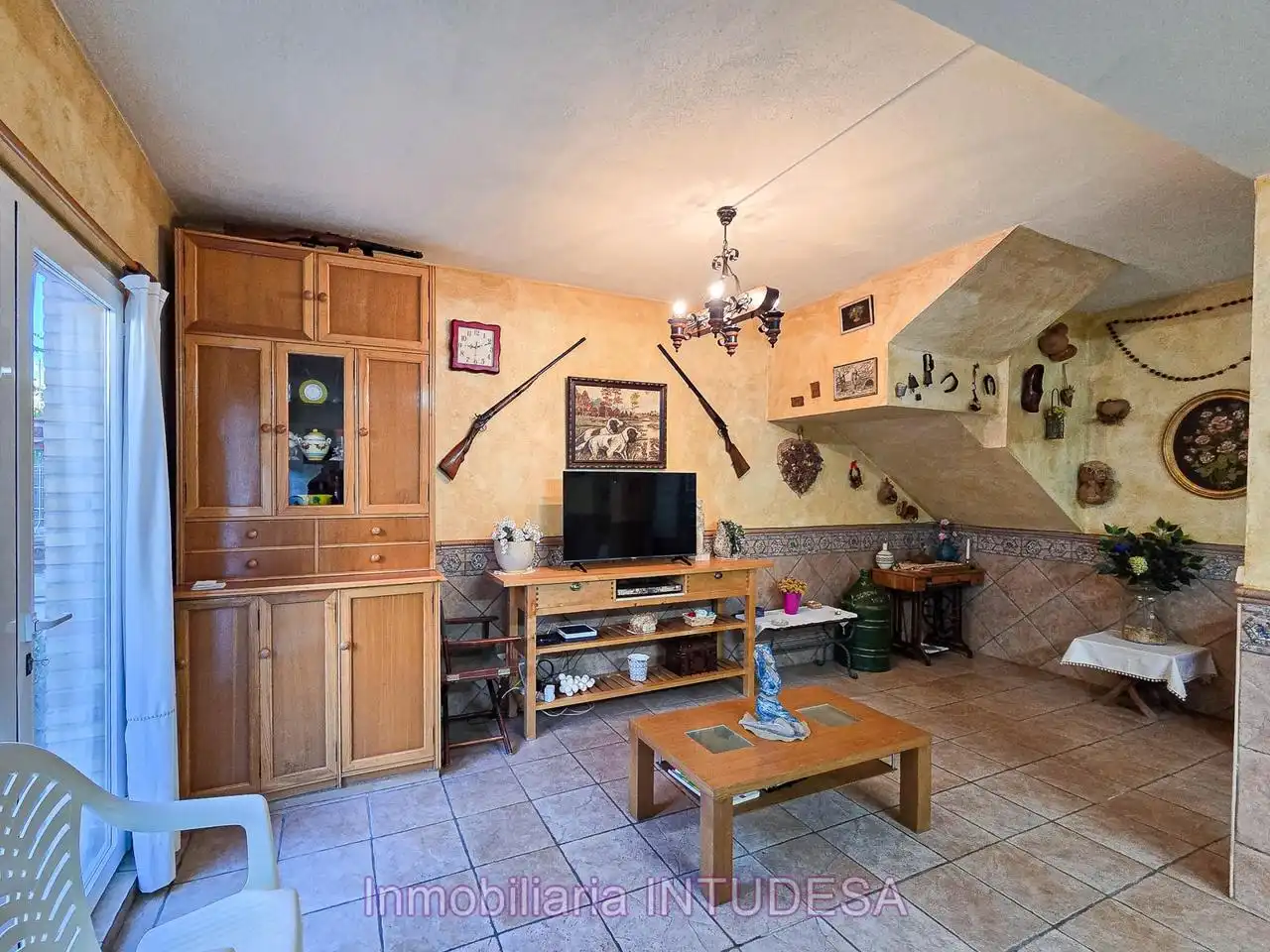 Sala de estar de Casa o chalet en venta en Parque del Queiles