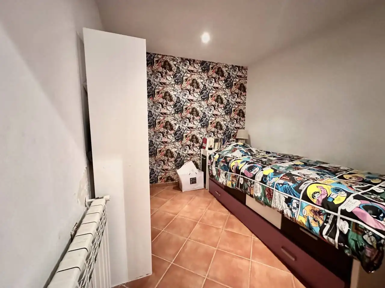 Schlafzimmer von Wohnung zum Verkauf in  Palma de Mallorca mit Klimaanlage, Heizung und Privatgarten