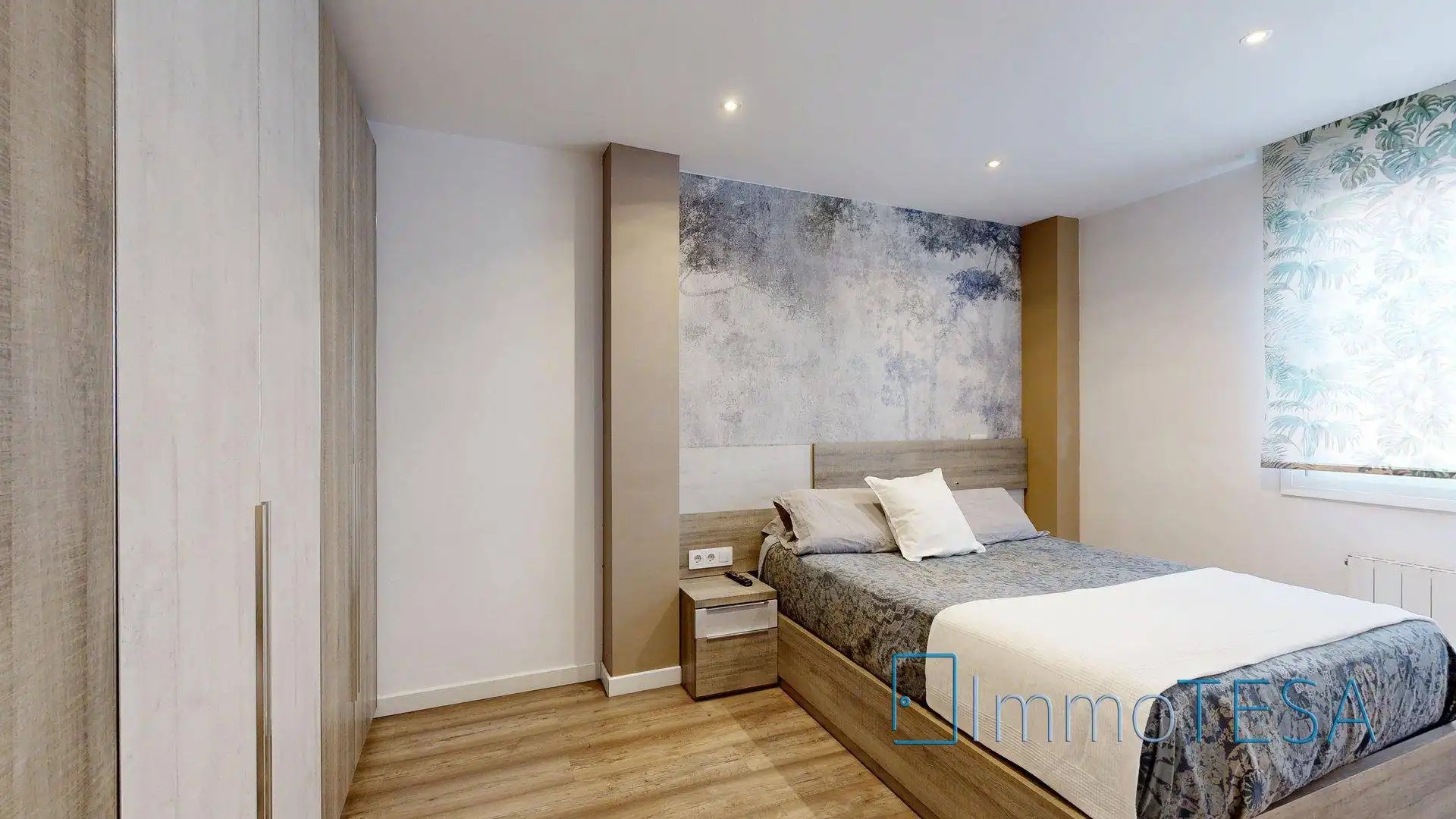 Bedroom of Flat for sale in Sabadell  with Air Conditioner, Heating and Parquet flooring