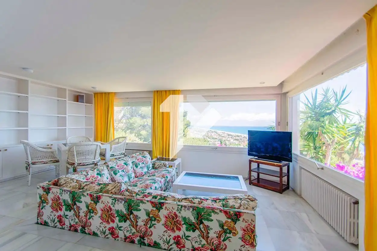 Living room of Houses for sale in Castelldefels  with Private garden, Terrace and Community pool
