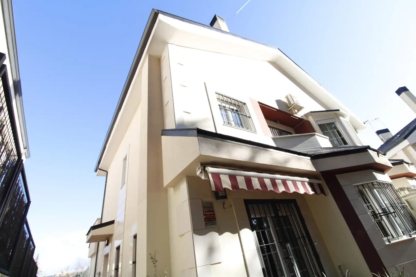 Exterior view of Detached homes for sale in Collado Villalba  with Heating, Private garden and Storage room