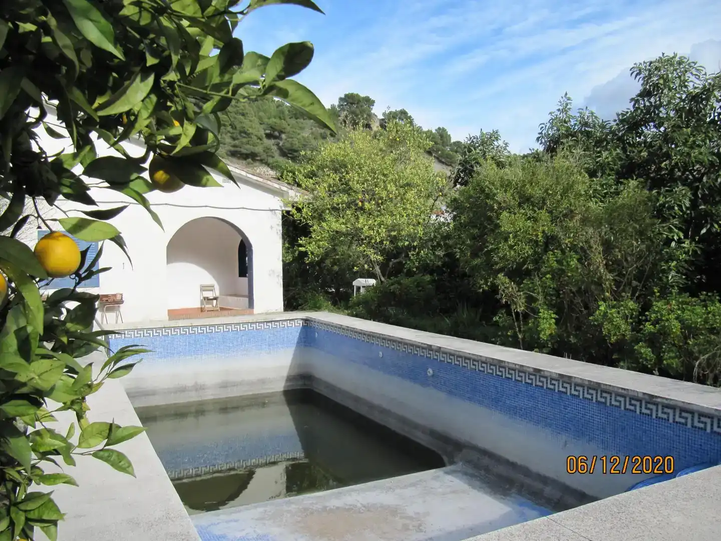 Piscina de Casa o chalet en venta en Alozaina con Jardín privado, Piscina y Amueblado