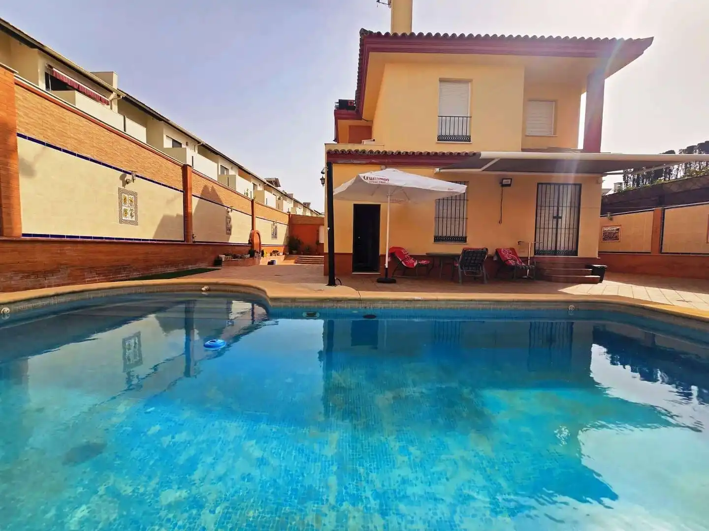 Piscina de Casa o xalet en venda en Bormujos amb Aire condicionat i Piscina