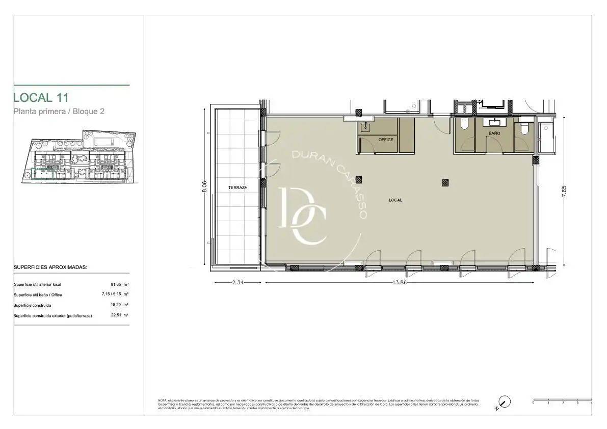 Local comercial de lloguer a Carrer Ramon de Dalmases, imagen 13