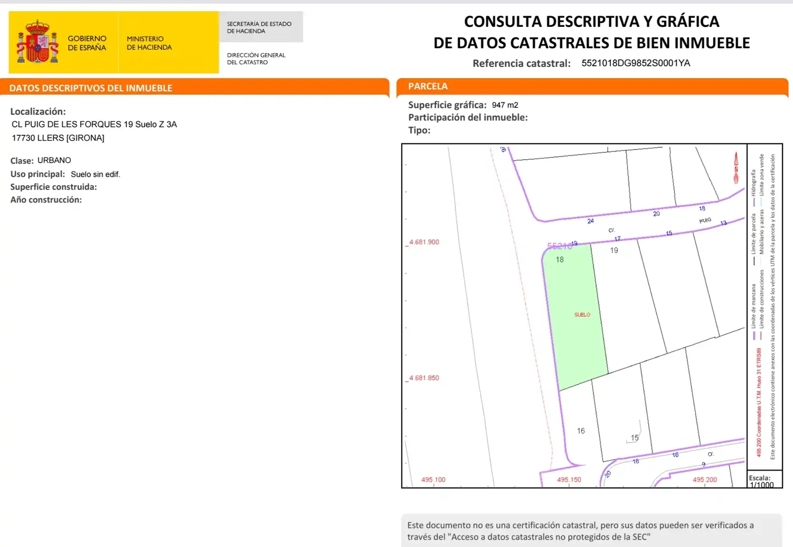 Lands and plots for sale in Calle Puig De Les Forques, imagen 5
