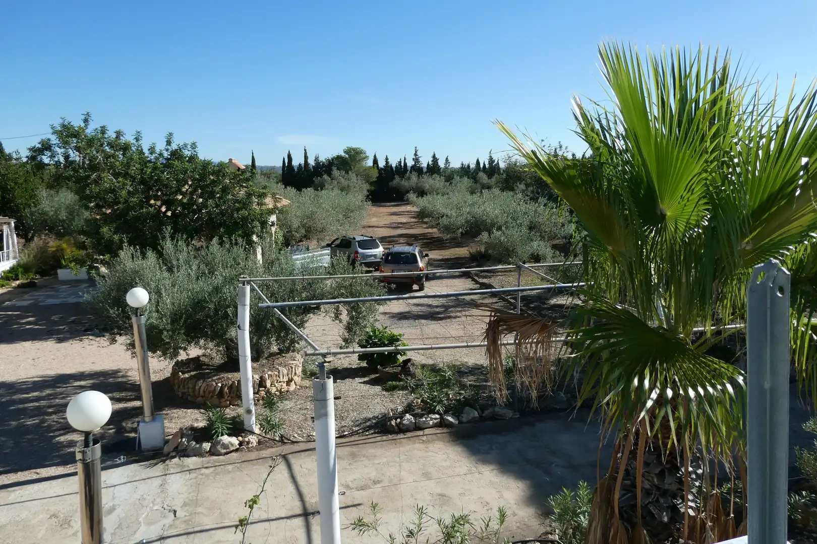 Vista exterior de Finca rústica en venda en L'Ampolla amb Aire condicionat, Jardí privat i Piscina