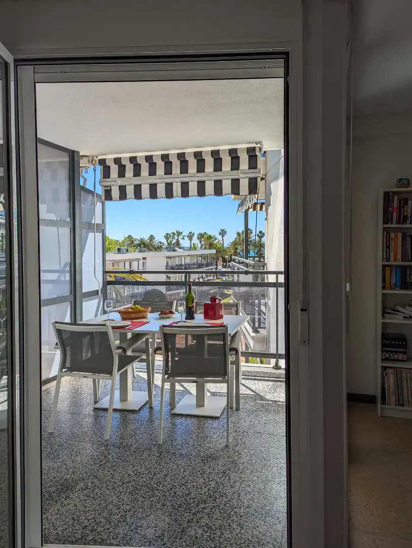 Terraza de Apartamento en venta en Salou con Terraza, Amueblado y Lavadora