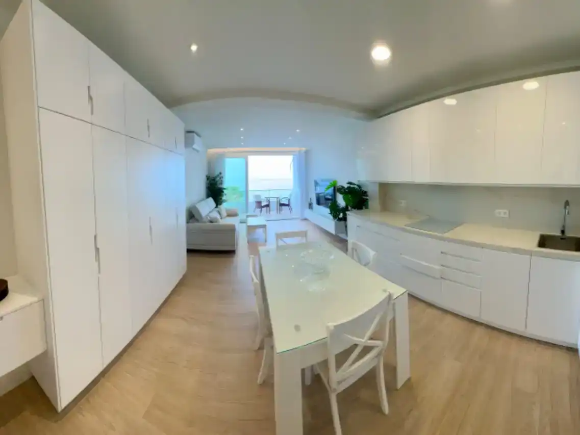 Kitchen of Flat for rent in Almuñécar  with Air Conditioner and Furnished