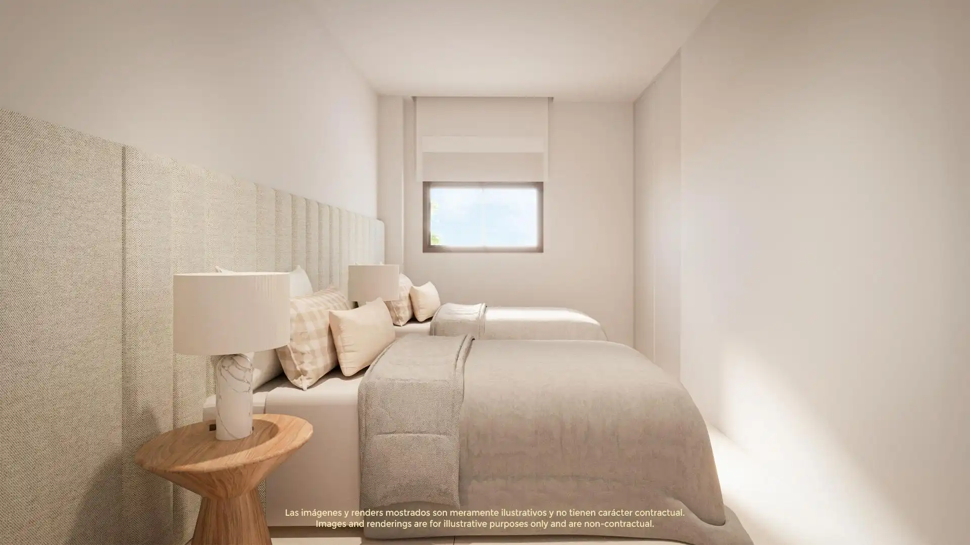 Habitación de Apartamento en venta en Murcia con Aire acondicionado, Calefacción y Jardín privado