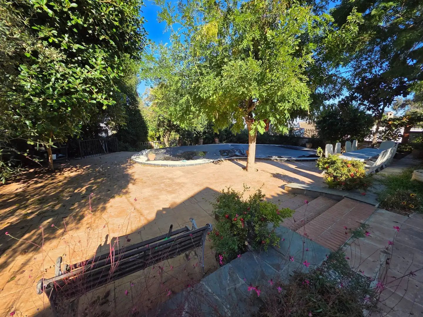 Jardín de Casa o chalet en venta en Alhaurín El Grande con Aire acondicionado, Calefacción y Jardín privado