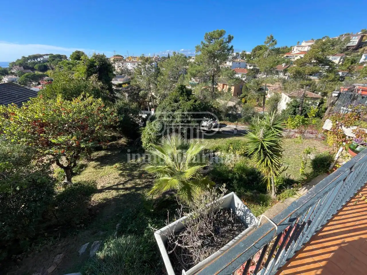 Vista exterior de Casa o xalet en venda en Lloret de Mar amb Calefacció, Jardí privat i Terrassa