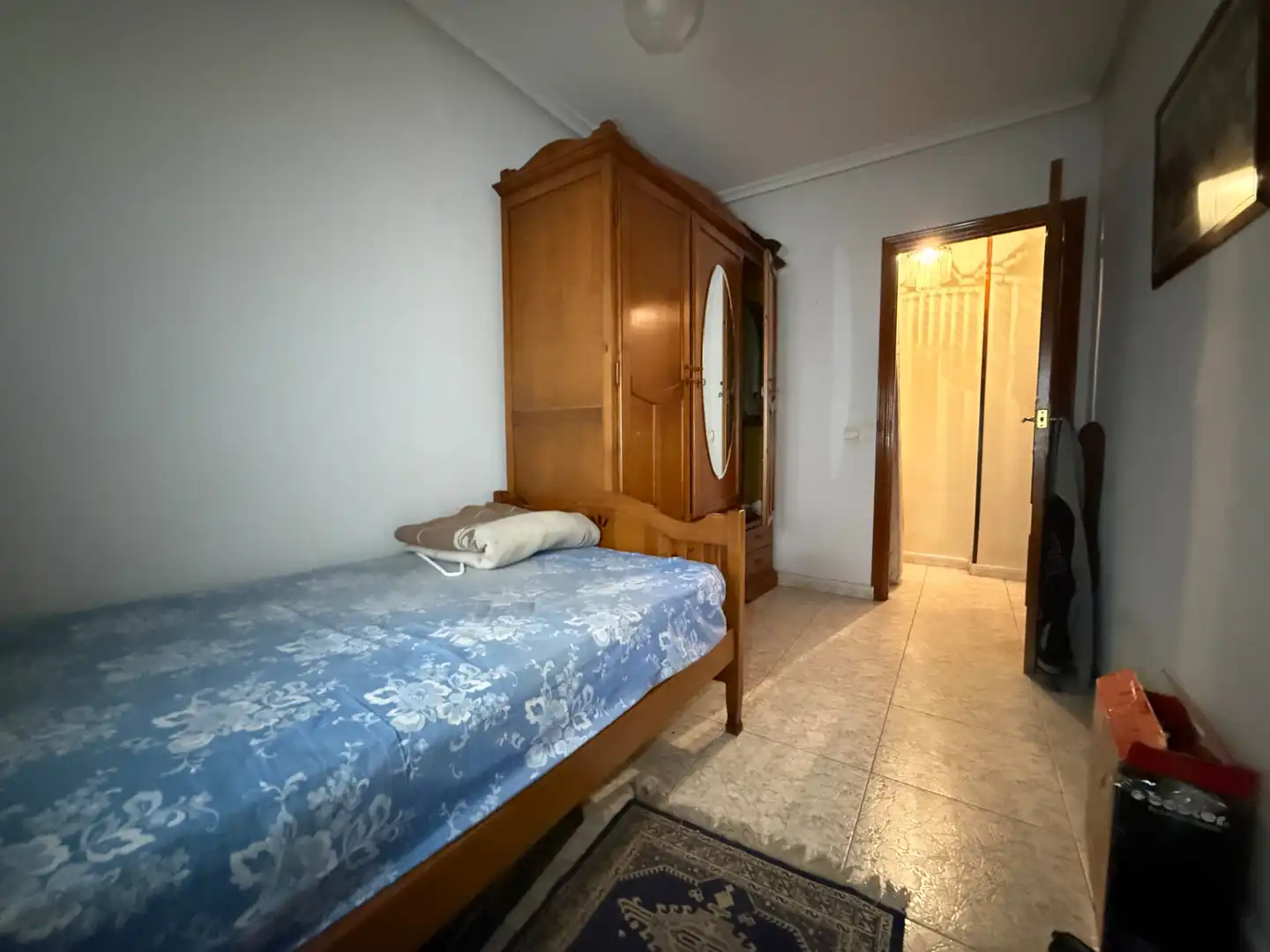 Bedroom of Flat for sale in Plasencia  with Furnished, Oven and Washing machine