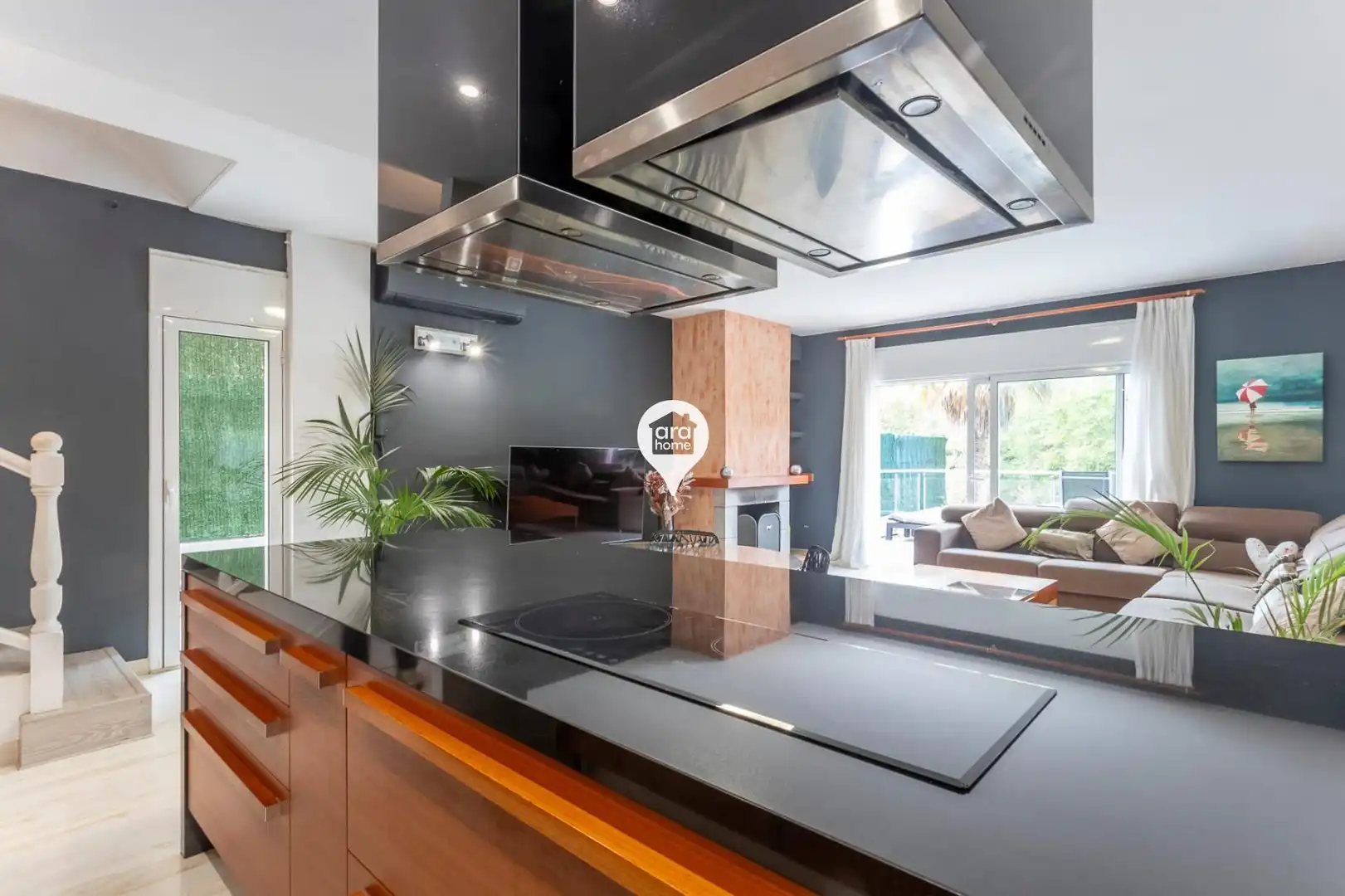 Cocina de Casa o chalet en venta en Dosrius con Aire acondicionado, Calefacción y Jardín privado
