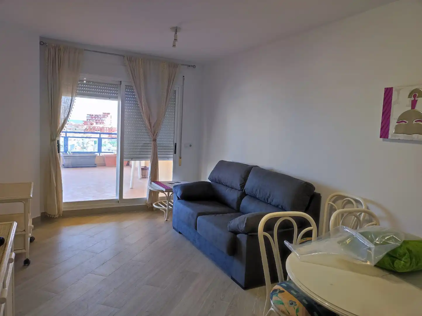 Sala de estar de Piso de alquiler en Tavernes de la Valldigna, Valencia