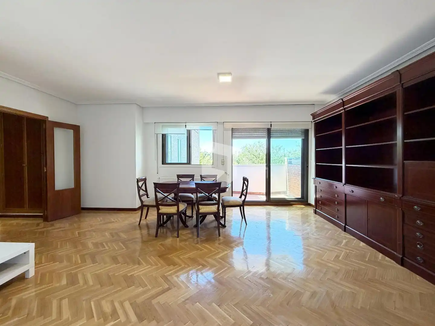 Esszimmer von Wohnung zur Miete in Pozuelo de Alarcón mit Heizung, Parkett und Terrasse