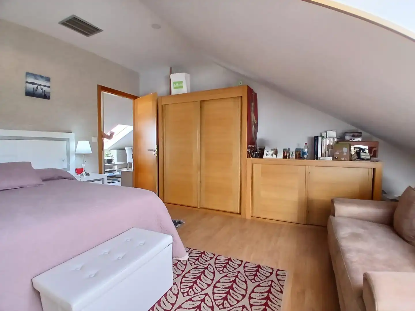Schlafzimmer von Wohnung zum Verkauf in Muros mit Heizung, Terrasse und Abstellraum