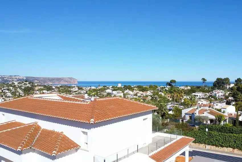 Vista exterior de Casa o chalet en venta en Jávea / Xàbia con Calefacción, Terraza y Piscina