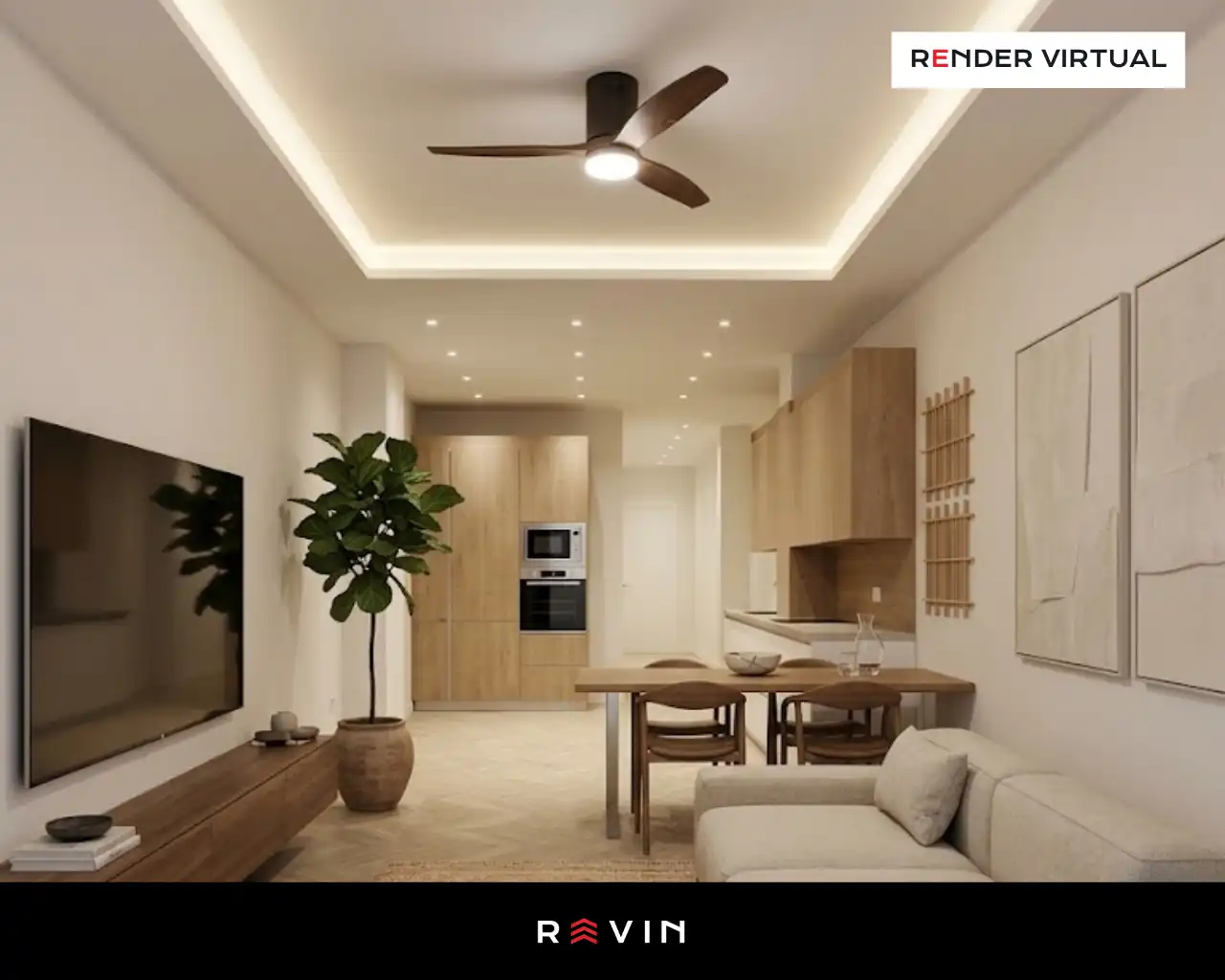 Sala de estar de Piso en venta en Jaén con Aire acondicionado, Calefacción y Horno
