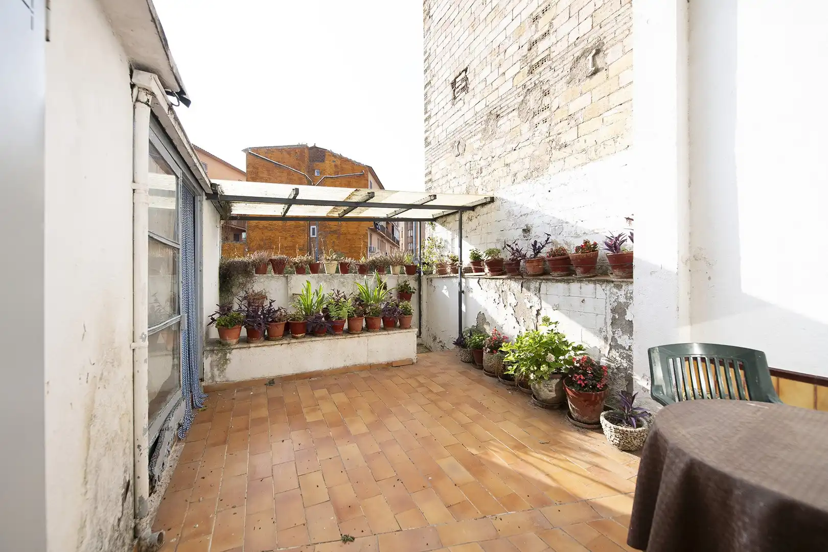 Terrassa de Casa adosada en venda en Banyoles amb Calefacció i Terrassa