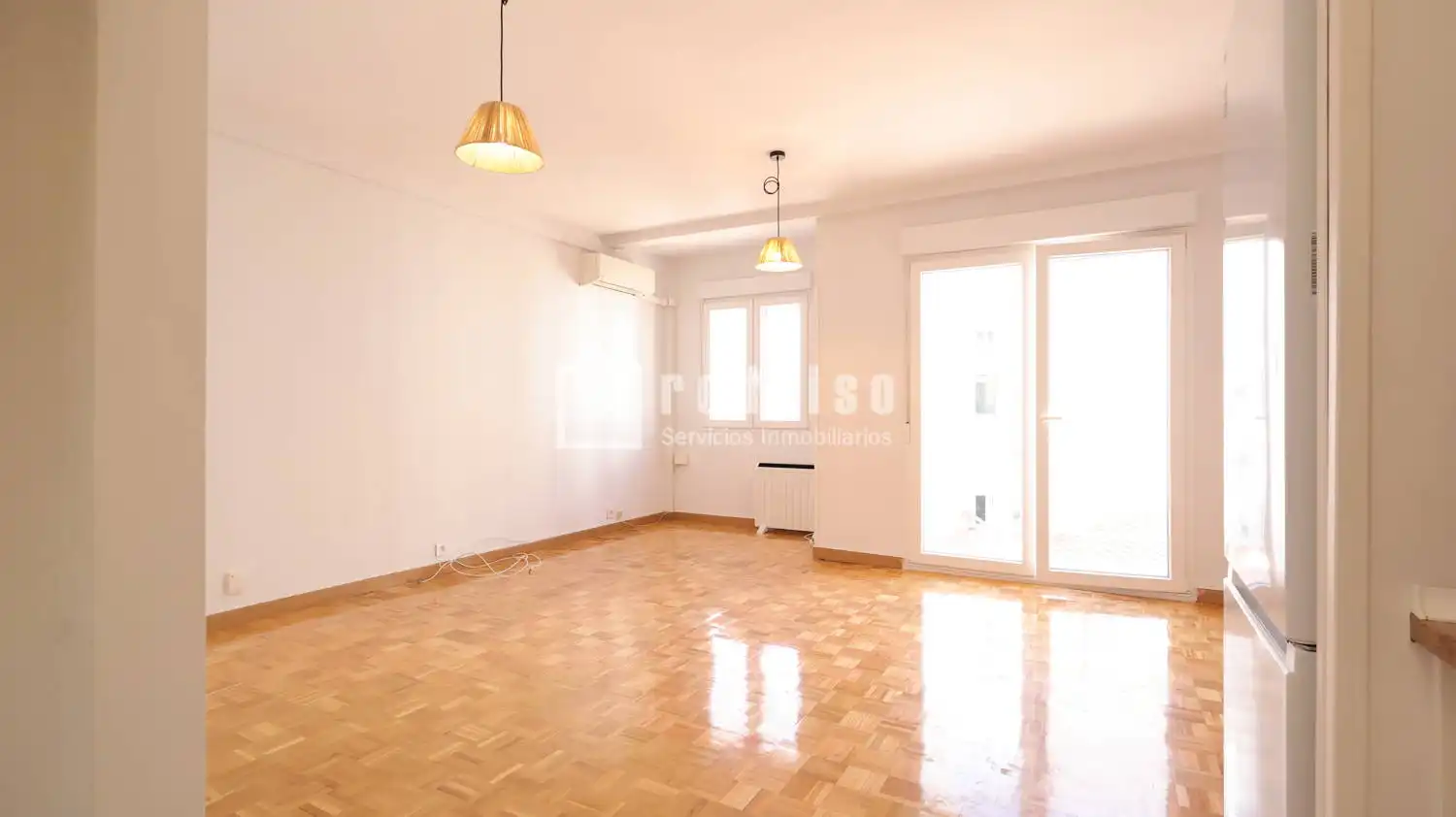 Sala de estar de Piso de alquiler en Madrid con Calefacción y Terraza