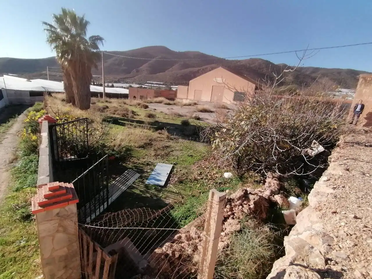 Vista exterior de Terreno industrial en venta en Dalías