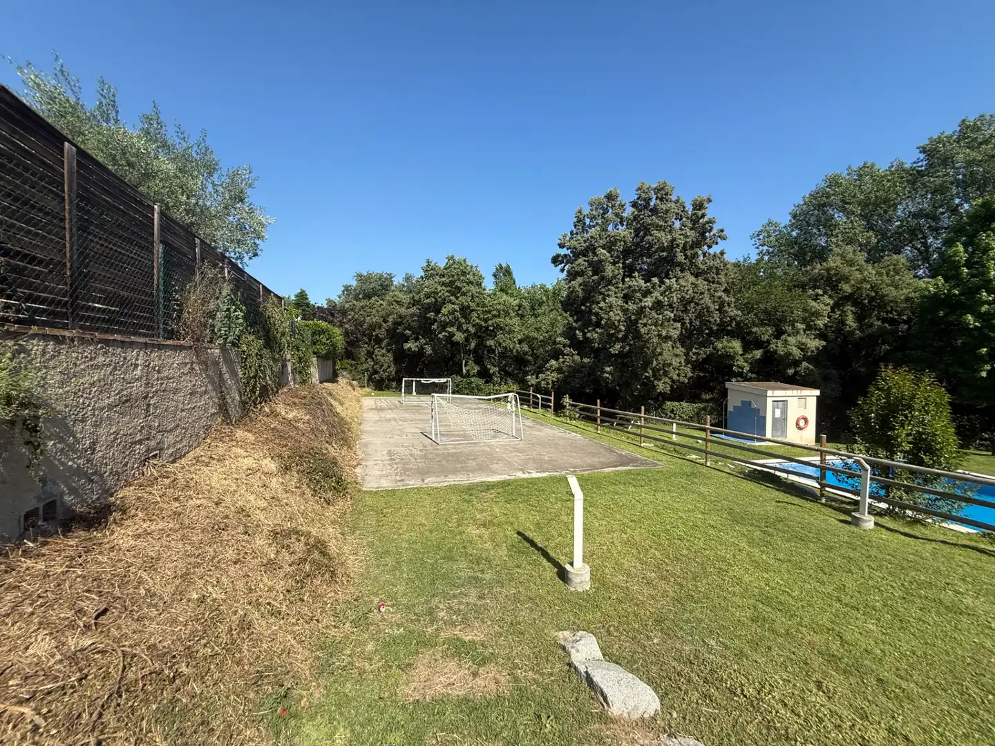 Garten von Einfamilien-Reihenhaus zum Verkauf in L'Ametlla del Vallès mit Klimaanlage, Heizung und Privatgarten