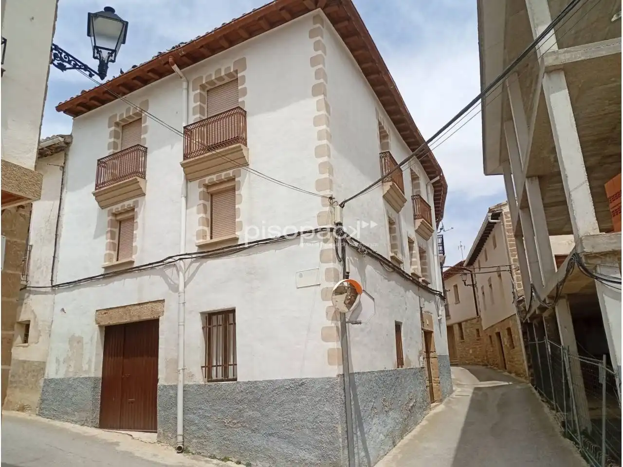 Exterior view of Country homes for sale in Artajona  with Heating, Parquet flooring and Terrace