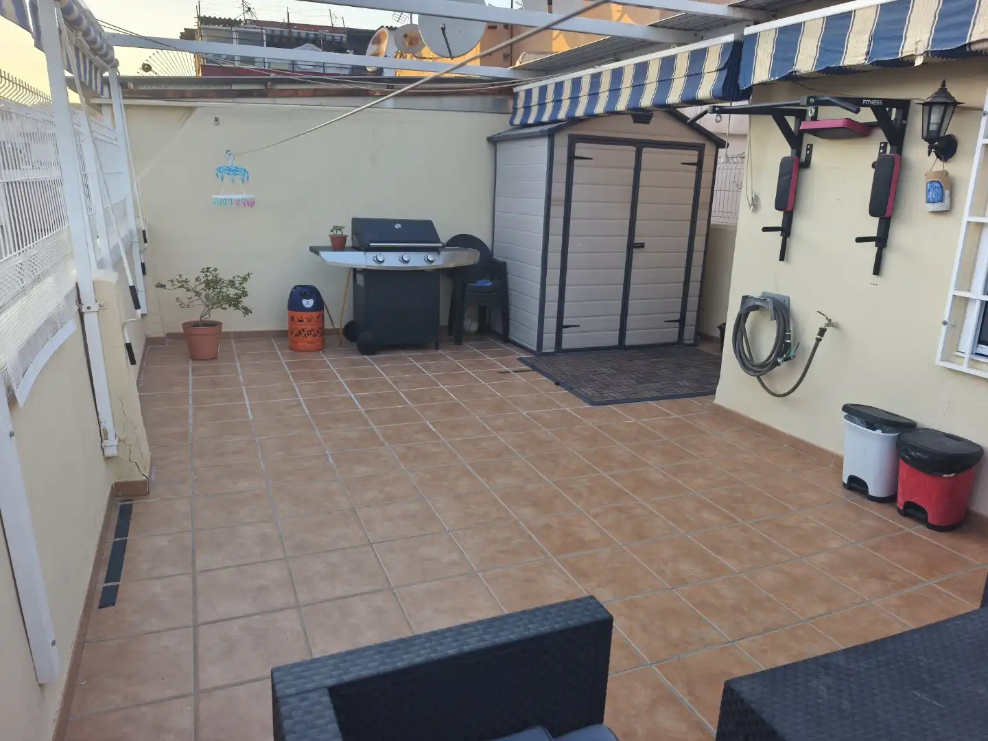 Terraza de Ático en venta en Málaga Capital con Aire acondicionado