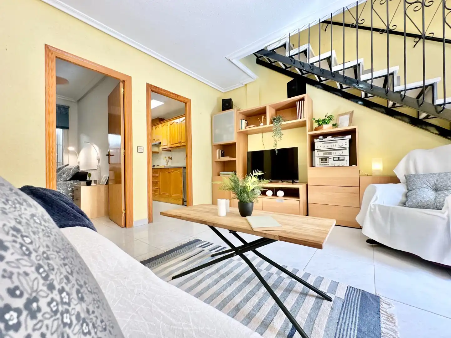 Sala de estar de Casa o chalet en venta en San Pedro del Pinatar con Jardín privado, Terraza y Trastero