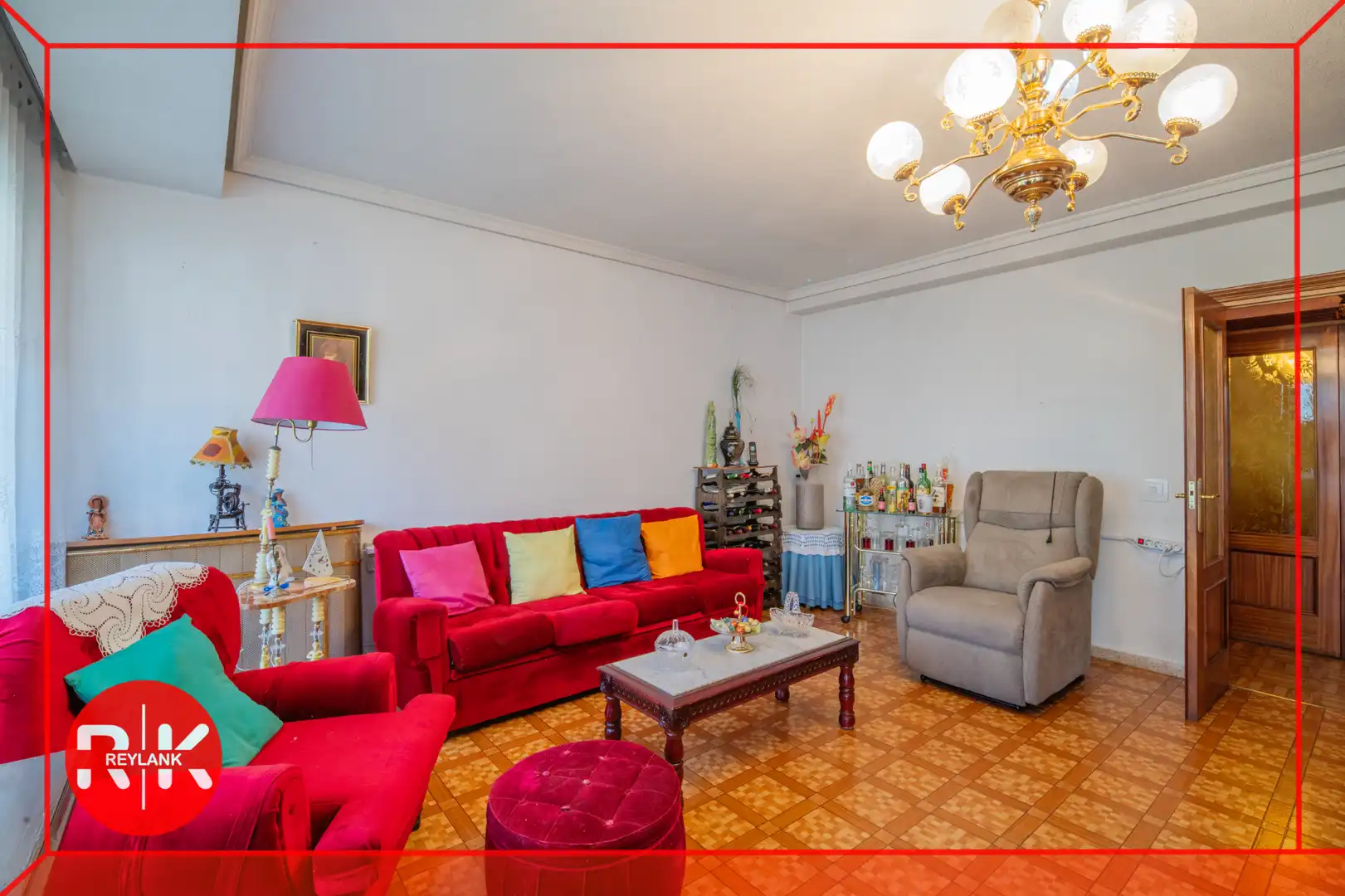 Sala d'estar de Pis en venda en Coslada amb Aire condicionat, Terrassa i Traster