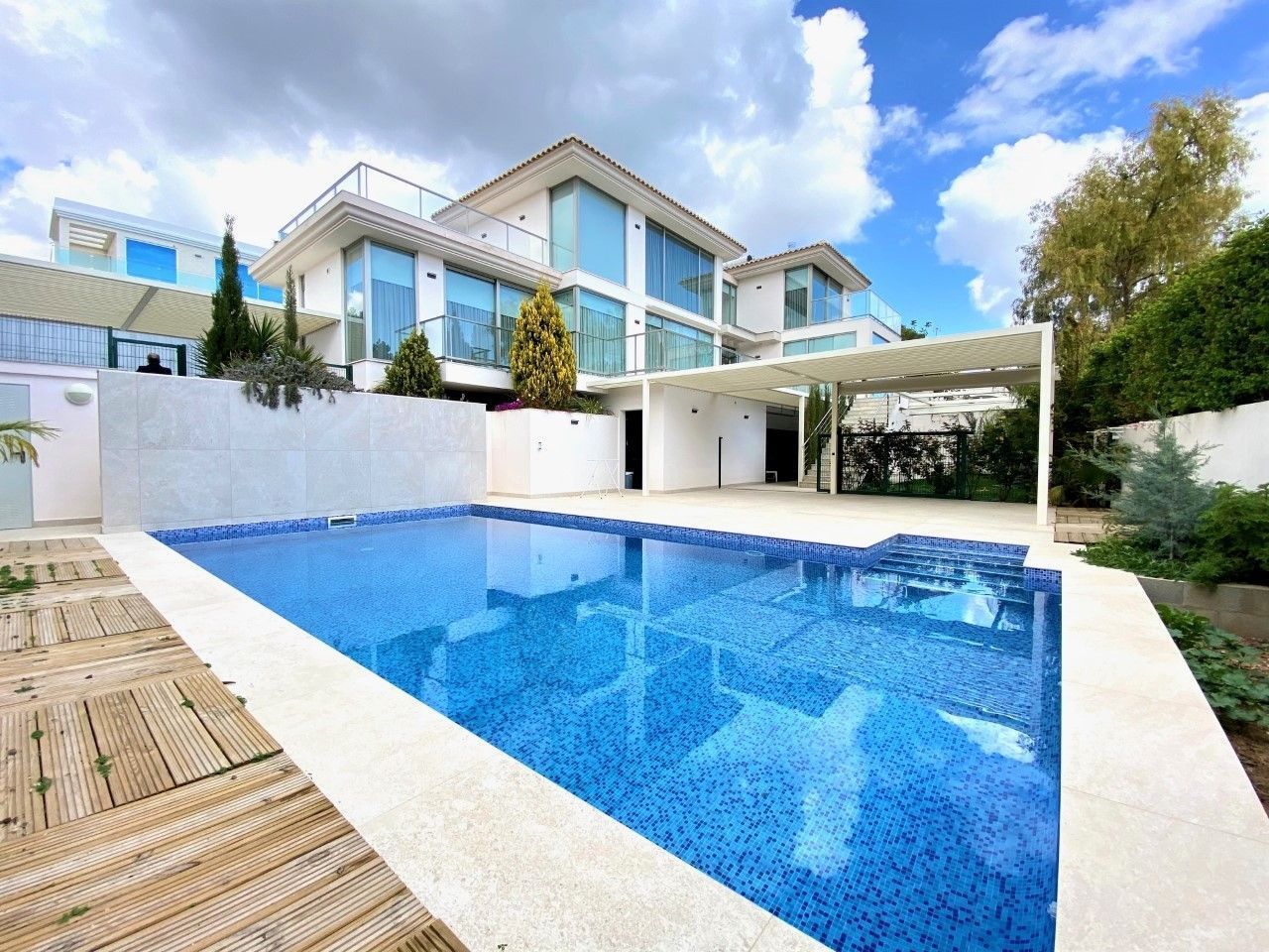 Piscina de Casa o xalet en venda en Calpe / Calp amb Aire condicionat, Calefacció i Jardí privat