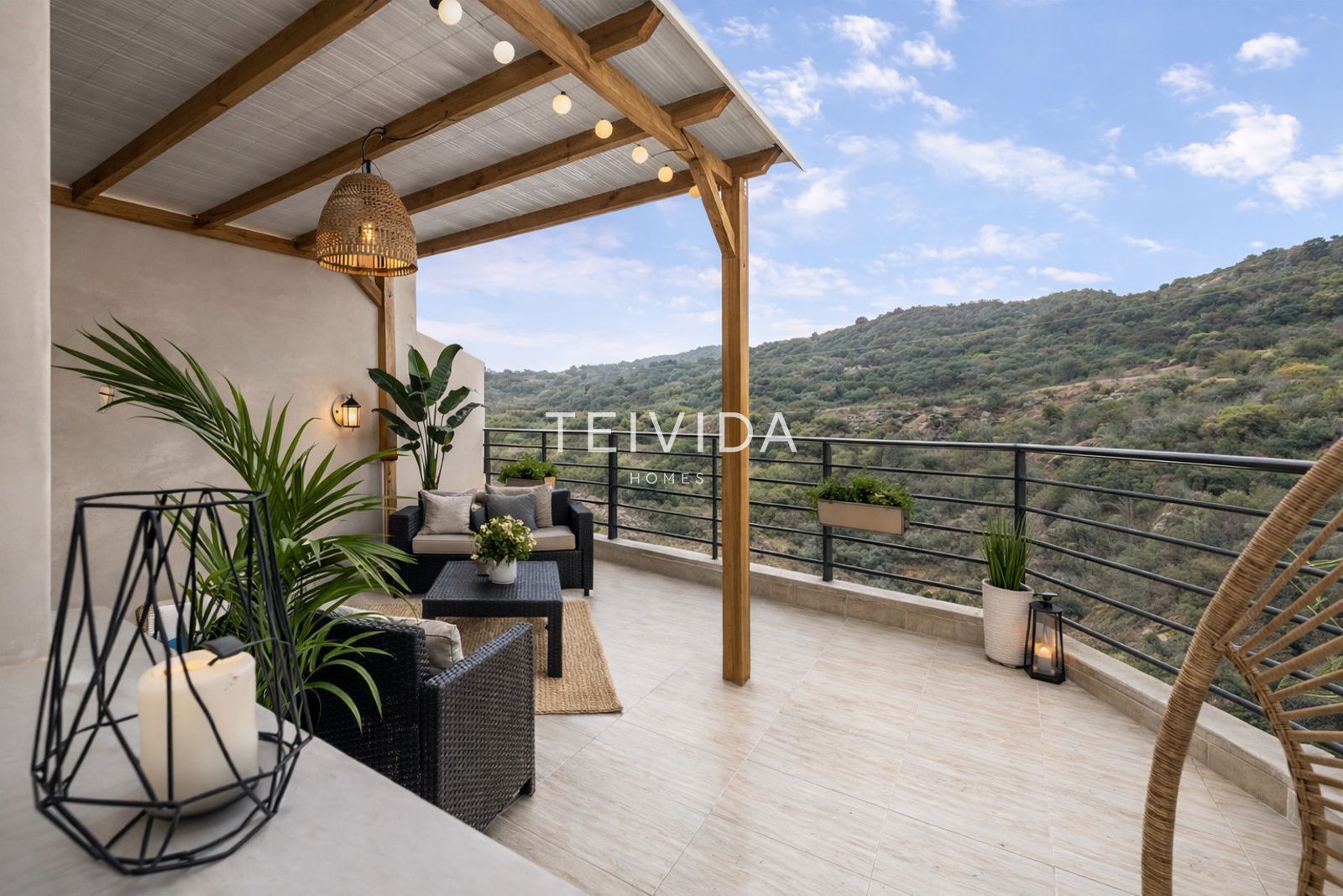 Terrace of Flat for sale in Granadilla de Abona  with Air Conditioner