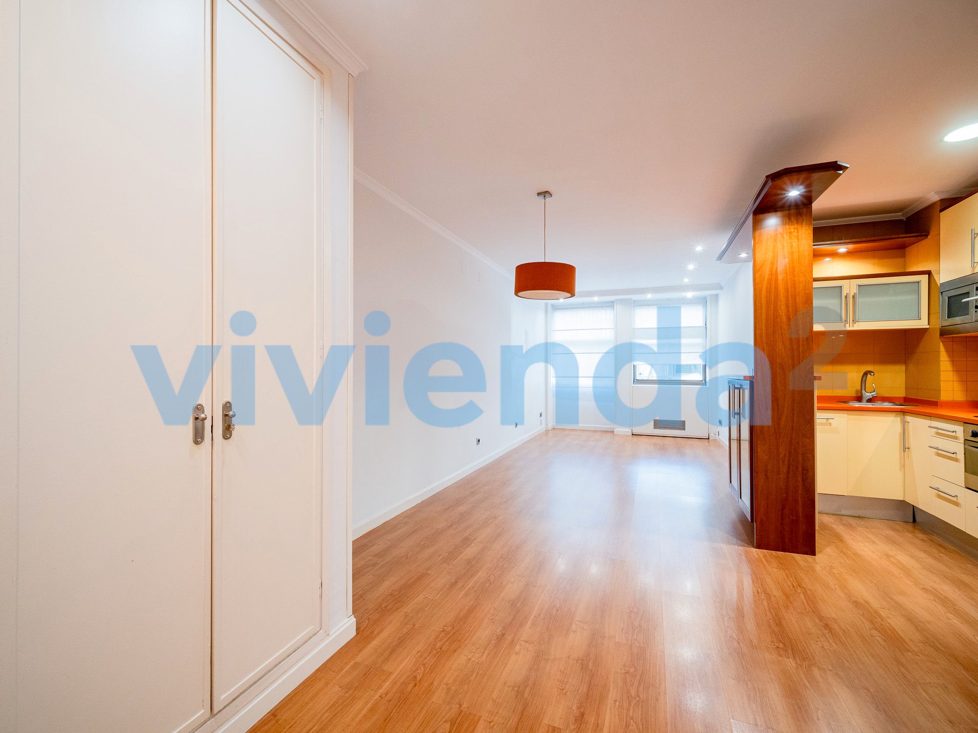 Living room of Flat for sale in  Madrid Capital  with Air Conditioner and Heating
