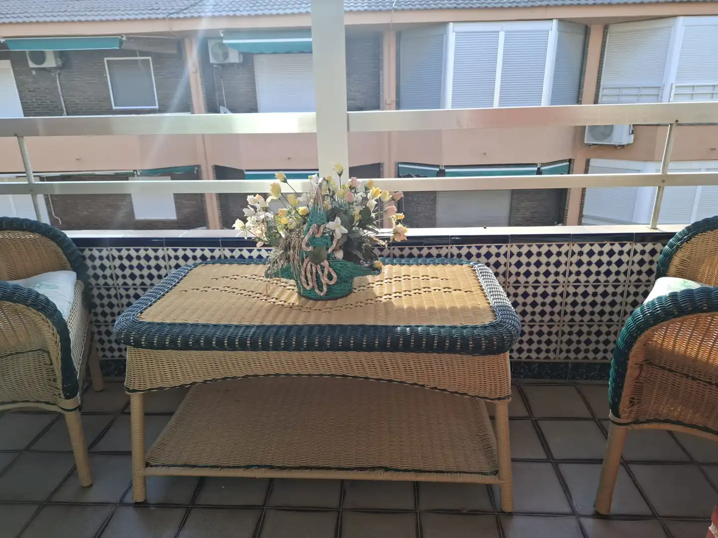 Balcony of Flat for sale in Torrenueva Costa  with Terrace and Furnished