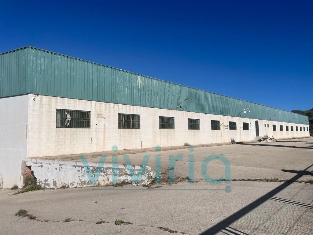 Exterior view of Industrial buildings for sale in Mogente / Moixent