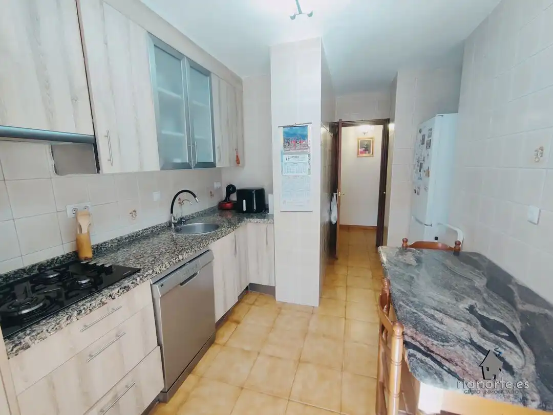 Kitchen of Flat for sale in Laviana  with Heating, Terrace and Storage room