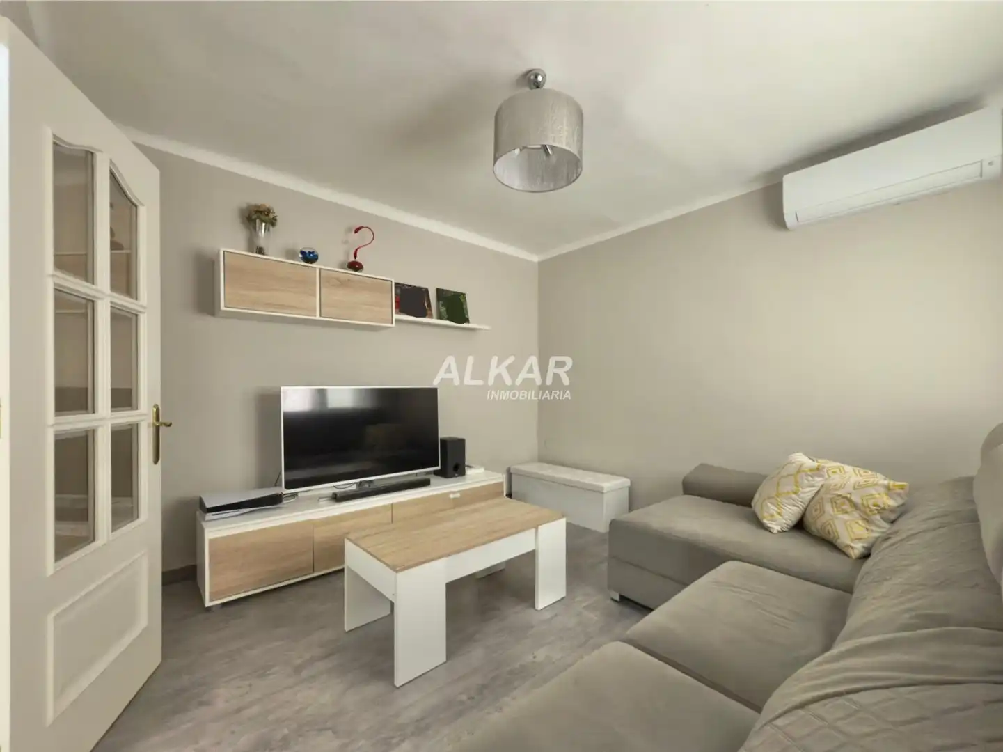 Sala de estar de Casa o chalet en venta en Tudela con Aire acondicionado, Calefacción y Parquet